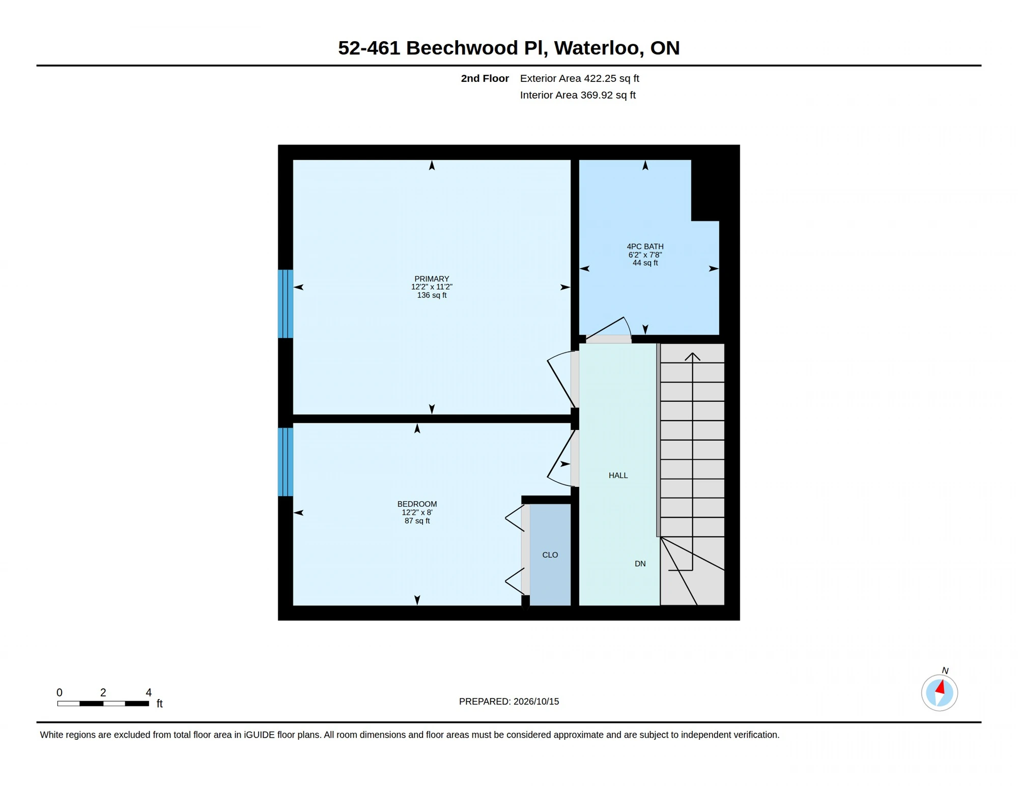 2nd Floor floor plan